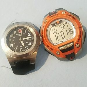 Swiss army and Timex